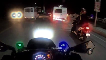EEECCCQQQ NIGHT RIDE | ROAD OBSERVATION : GOPRO HERO6 BLACK | 1080P60 : KYMCO | SUPER 8 125CC