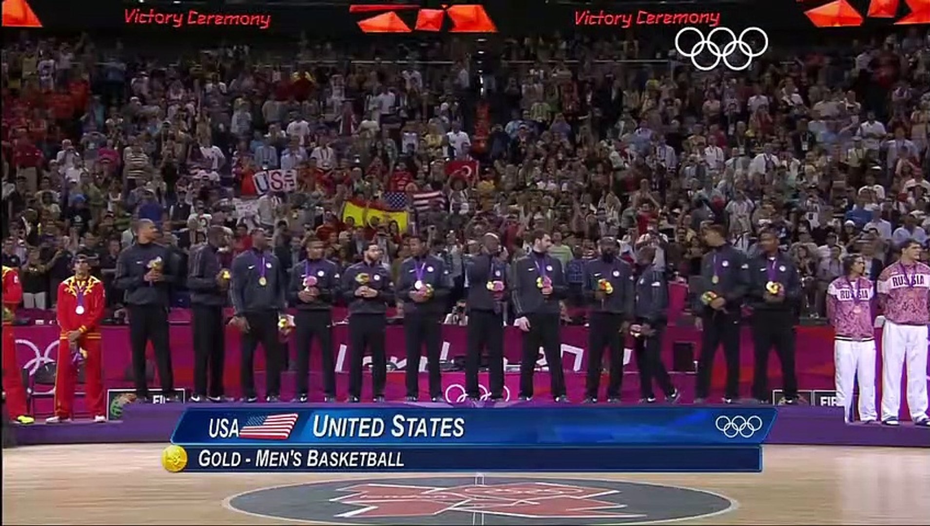 Basketball Men S Final Usa V Spain London 12 Olympics Video Dailymotion