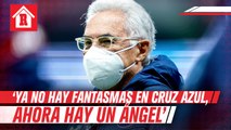 Álvaro Dávila: 'Ya no hay fantasmas en Cruz Azul, ahora hay un ángel cuidándonos'