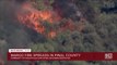 Evacuations ordered as crews battle 500-acre Margo Fire in east Pinal County