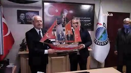 Kılıçdaroğlu'ndan, kendisine gemi maketi hediye eden belediye başkanına: Artık bir gemimiz var