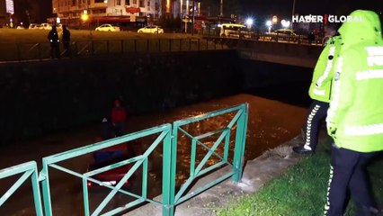 Kaçış kötü bitti! Dereye uçtular: Hasmından kaçan gevşektir, sen hasmım mısın?