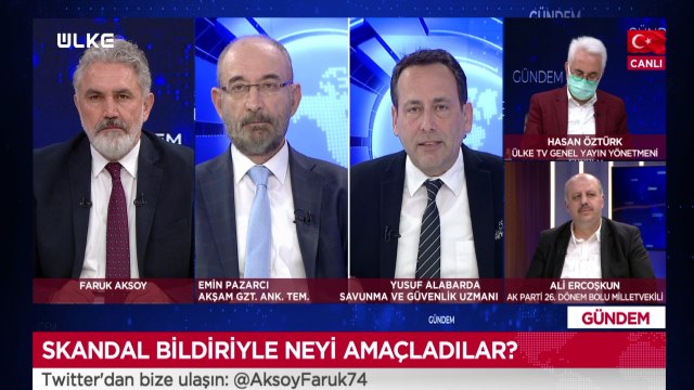 Gündem - Hasan Öztürk | Emin Pazarcı | Ali Ercoşkun | Yusuf Alabarda | 8 Nisan 2021