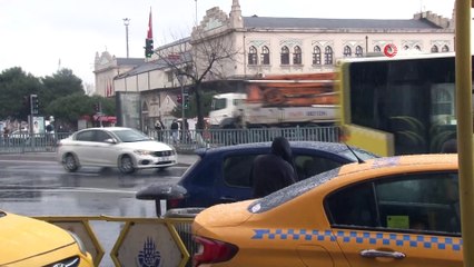 İstanbullular güne dolu ile uyandı