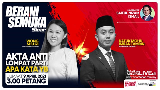 [LIVE] BERANI SEMUKA: Akta Anti Lompat Parti, apa kata YB?