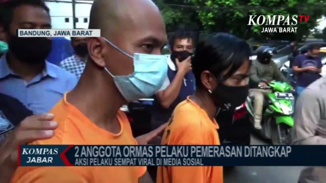 Viral di Medsos, 2 Anggota Ormas Pelaku Pemerasan Ditangkap