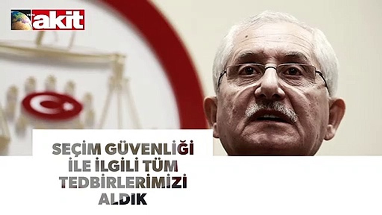 YSK'dan sandık güvencesi