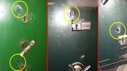Matkapla delip 200 bin lira çalan iki hırsız tutuklandı