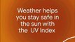 Stay safe while catching rays. ️ - - Your Weather app on WearOSbyGoogle now includes the UV Index for your location.