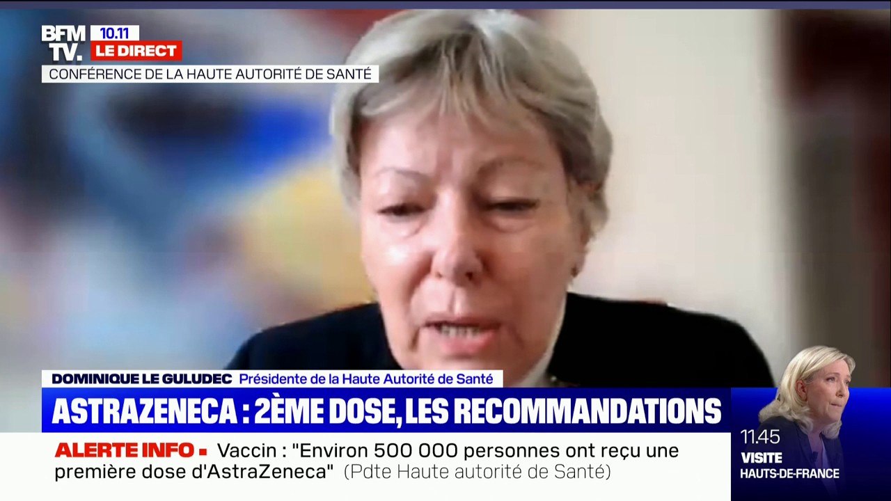 La Haute autorité de Santé "recommande pour les personnes ayant reçu une 1ère dose d'AstraZeneca, un vaccin ARN messager" pour la deuxième dose"