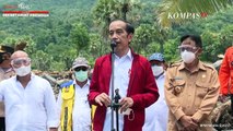 Jokowi: Relokasi Rumah Warga Terdampak Banjir Bandang NTT Dalam Waktu Secepat-cepatnya..