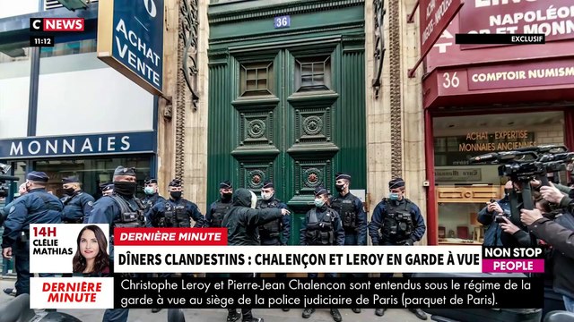 EXCLU - Regardez les images exclusives tournées chez Pierre-Jean Chalençon pendant la perquisition et un témoin qui était dans le Palais raconte
