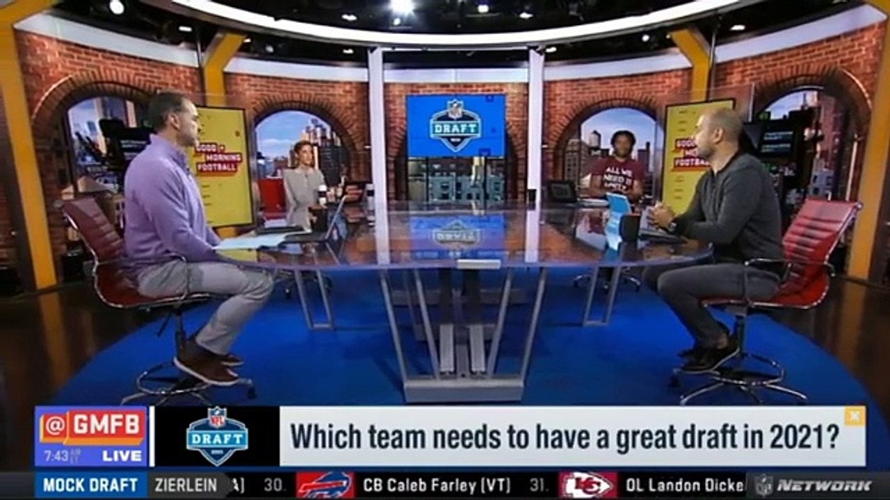 Good Morning Football | Michael Robinson On Nfl Draft: Patriots Need To Great Draft: Qb Justin Field