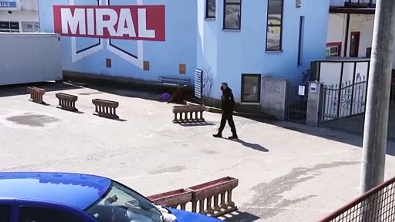 Coronavirus -Ausbrüche in Flüchtlingslagern auf dem Balkan