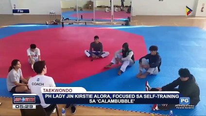 PH Lady Jin Kirstie Alora, focus sa self-training sa 'Calambubble'