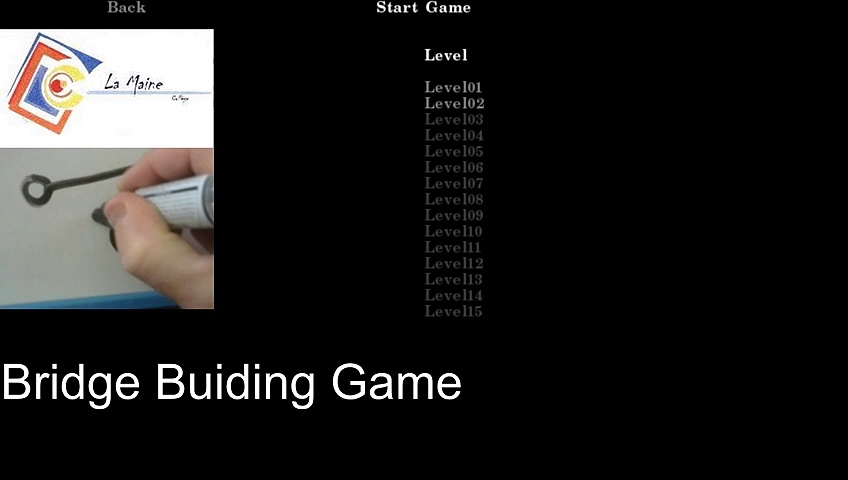 Bridge Building Game