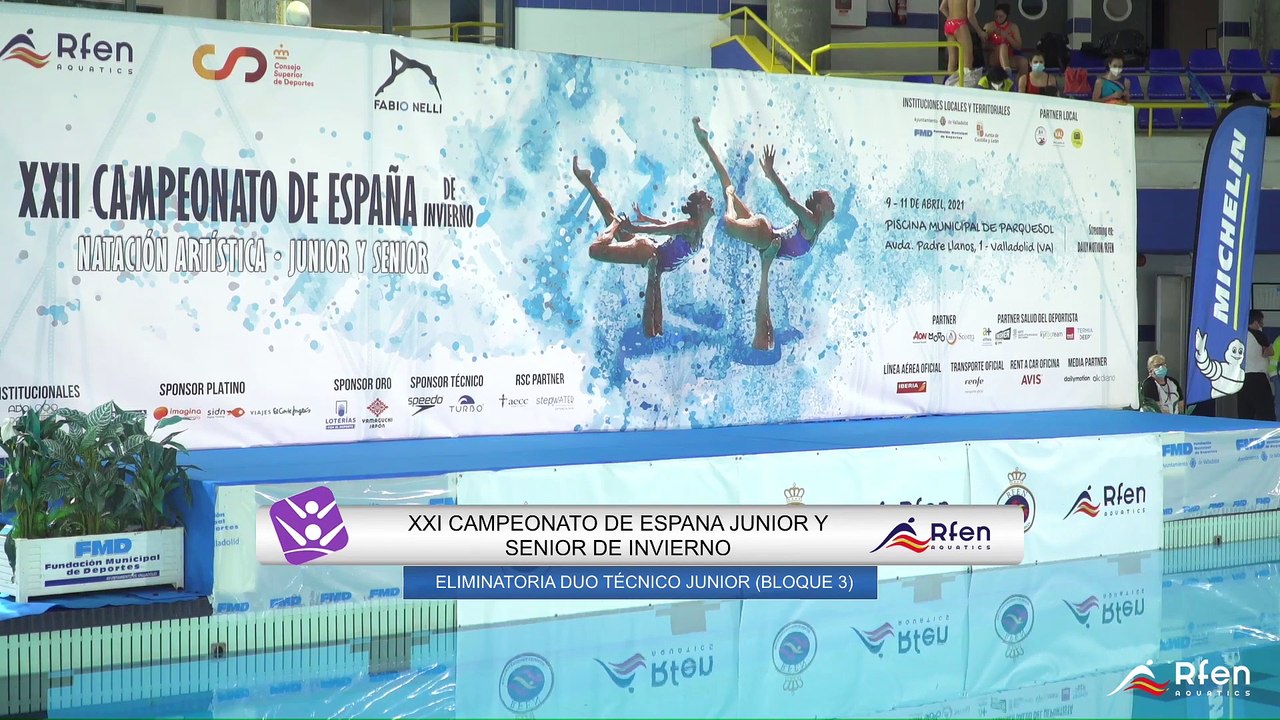 XXI CAMPEONATO DE ESPAÑA JUNIOR y SENIOR DE INVIERNO - ELIMINATORIA DUO TECNICO JUNIOR (BLOQUE 3) + DUO MIXTO JUNIOR