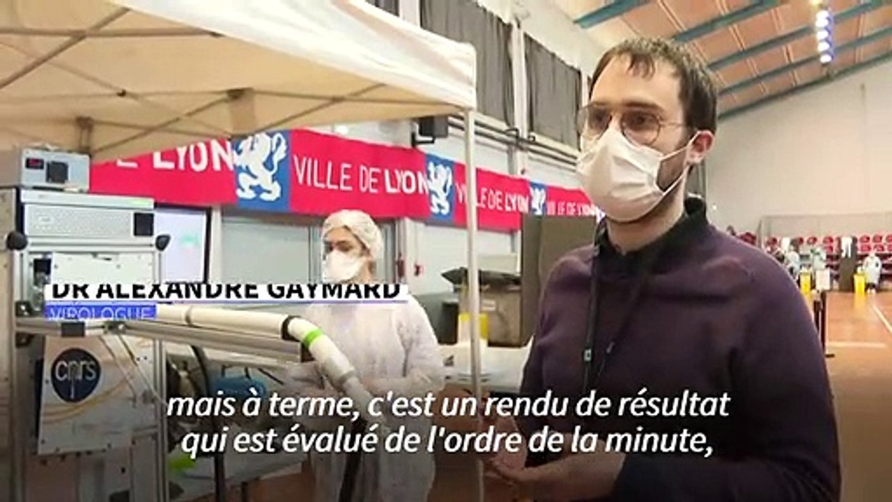 Covid-19: souffler pour se faire dépister, une expérimentation en cours à Lyon