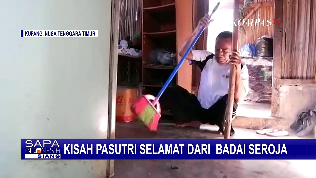 Cerita Pasutri Selamat dari Terpaan Badai Siklon Seroja