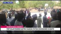 First solar powered electric charging station inaugurated in Sokoto