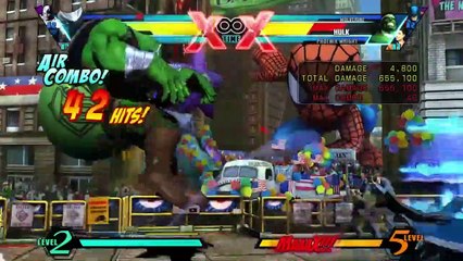 Ultimate Marvel vs. Capcom 3 Vergil combo video