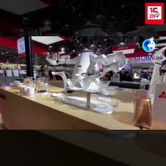Pandainya robot buat kopi