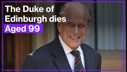 Prince Philip death: The Duke of Edinburgh dies, aged 99