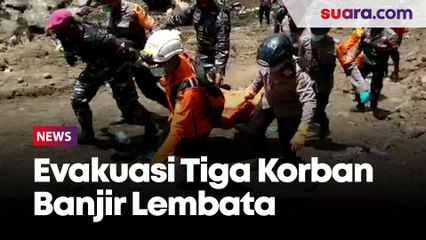 Tiga Korban Banjir Bandang dan Longsor di Lembata Berhasil Dievakuasi