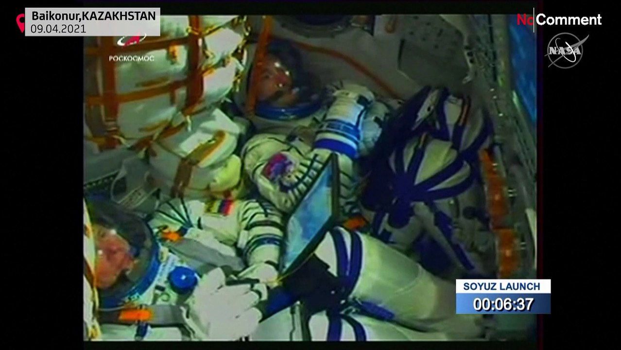 Russian-US crew departs to ISS for six month mission