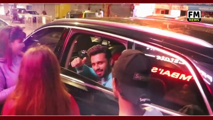 Rahul Vaidya की कार को Fans चारो तरफ से घेर लिया - FM News
