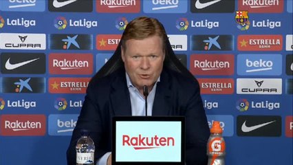 Koeman echa flores al Real Madrid y lanza su mensaje para el clásico: "Ser nosotros mismos"