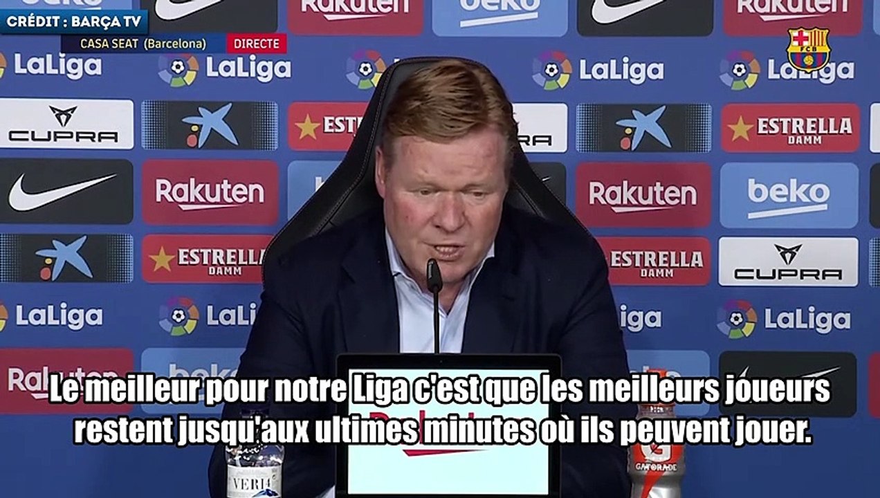 Ronald Koeman ne veut pas voir Ramos quitter le Real Madrid