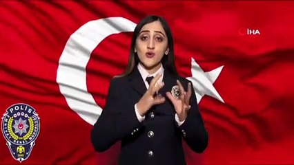 Yozgat Emniyeti'nden işitme engellilere özel klip