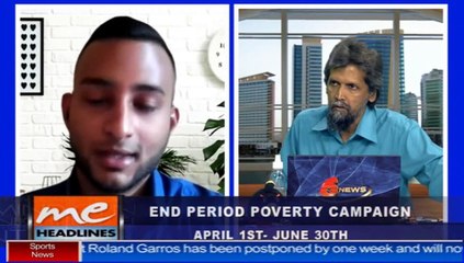 End period poverty campaign - 09th April, 2021