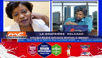 La Soufriere Volcano - 09th April, 2021