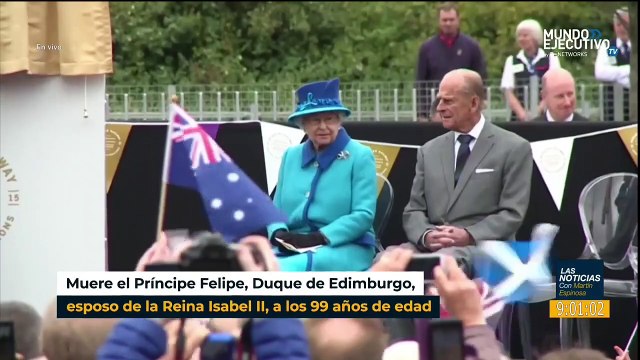 Las Noticias con Martín Espinosa: muere el príncipe Felipe, esposo de la reina Isabel II