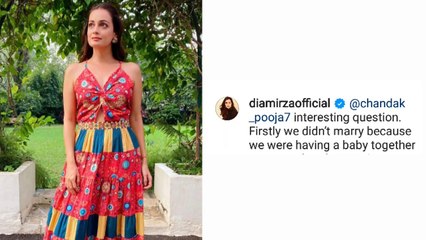 Dia Mirza Giving Emotional Reply To Her Trollers on Post Pregnancy Announcement