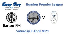 Barton Town Reserves v Reckitts AFC - Humber Premier League - 3 April 2021 - Highlights