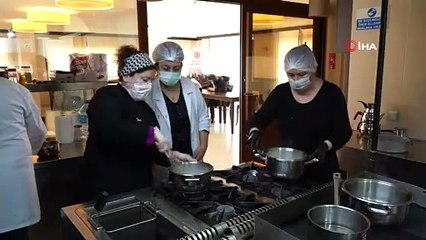 Beyoğlu’nda turizm sektörü için çikolata ustaları yetiştiriliyor