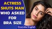 Sayantani Ghosh shuts troll who asked for her cup size | Oneindia News