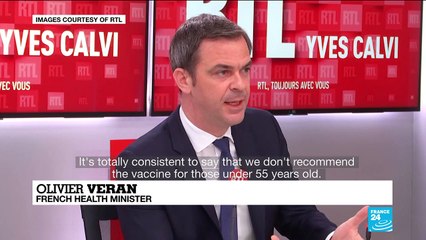 French under-55s given AZ jab to get different second vaccine