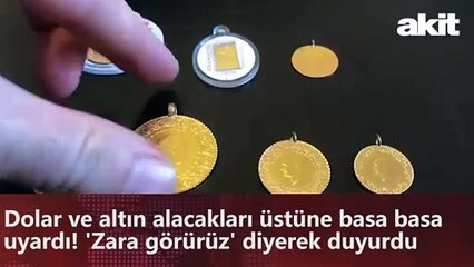 Dolar ve altın alacakları üstüne basa basa uyardı! 'Zara görürüz' diyerek duyurdu