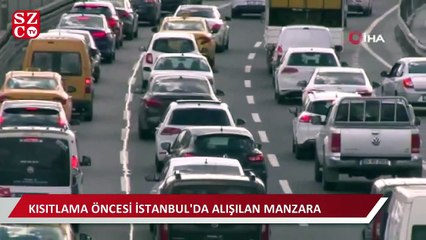 Télécharger la video: İstanbul’da hafta sonu kısıtlaması öncesi trafik yoğunluğu