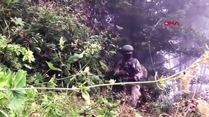 Karadeniz'de gönüllü korucular ile terörist avı