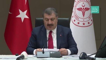 Koca: "Kovid-19 risk haritası, nüfusun yüzde 80'inin çok yüksek risk grubundaki şehirlerde yaşadığını ortaya koyuyor."