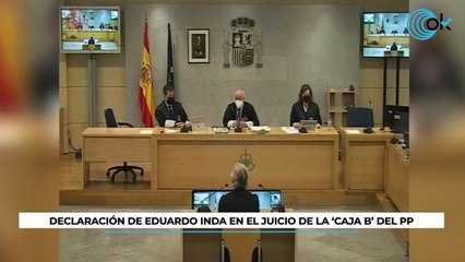 Declaración de Eduardo Inda en el juicio de la ‘caja b’ del PP