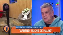 Luis Ventura se emocionó al hablar de Mauro Viale
