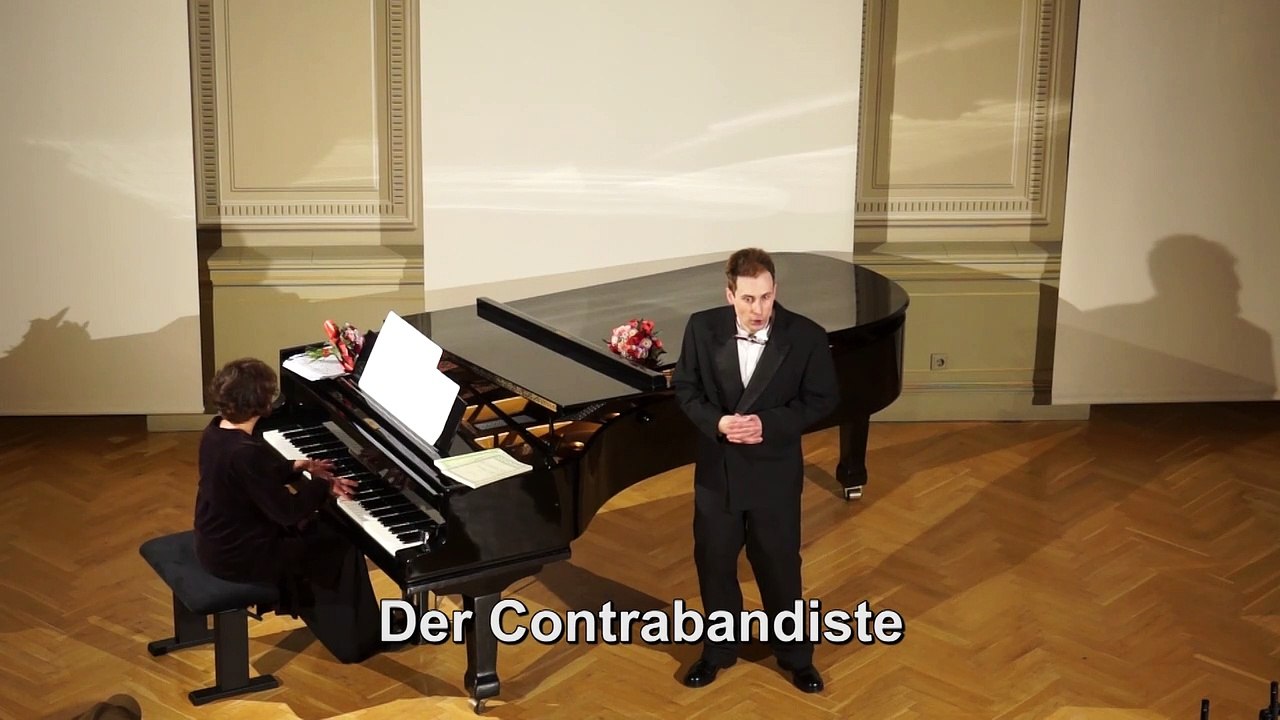 Robert schumann der contrabandiste ronald hein & christine hesse live hd