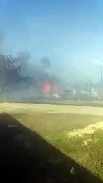 Incendio en Pinar del Río deja varias casas devastadas