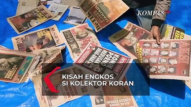 Engkos Kosasih, Kolektor Koran Lawas Saksi Sejarah